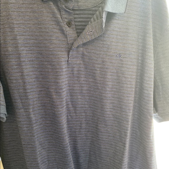 Calvin Klein men shirt xl blue swiggles - Picture 5 of 5